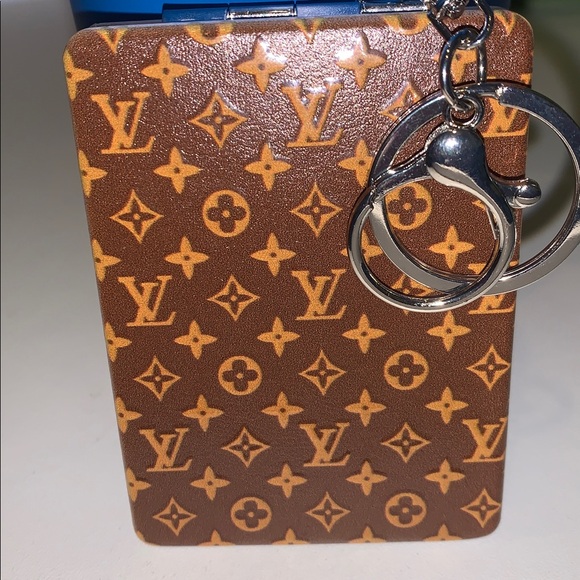 monogram mirror keychain Accessories - monogram mirror purse/bag charm keychain